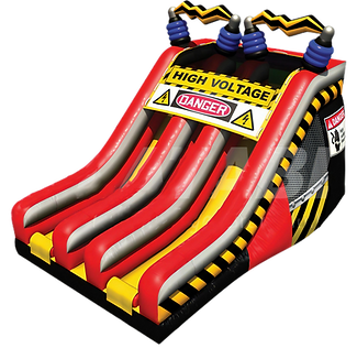 Giant inflatable slides and games for all ages